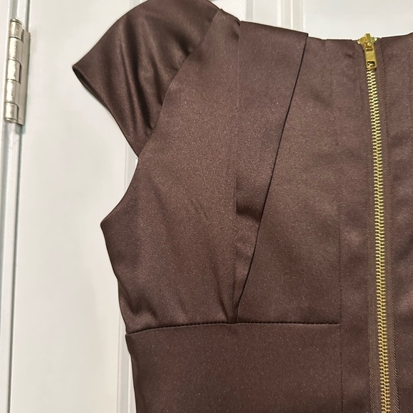 A London Times Brown Dress - Picture 2 of 5